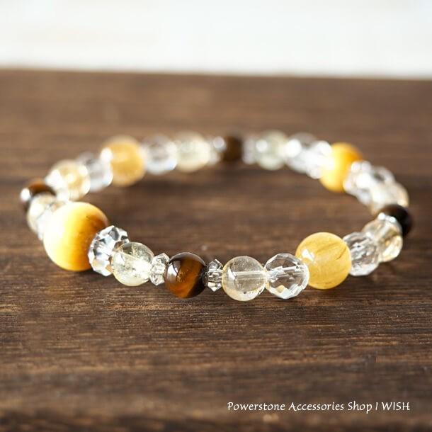 パワーストーン ブレスレット レディース 金運 最強 天然石 開運