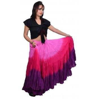 ベリーダンス ジプシー スカート 25ヤード インド製 コットン