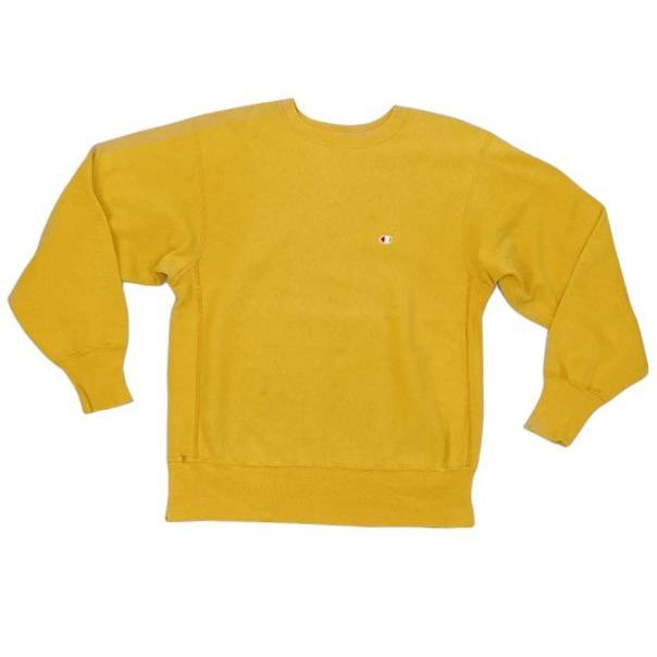 80s champion リバースウィーブ アイオワ マスタード L USA製 【公式通販】