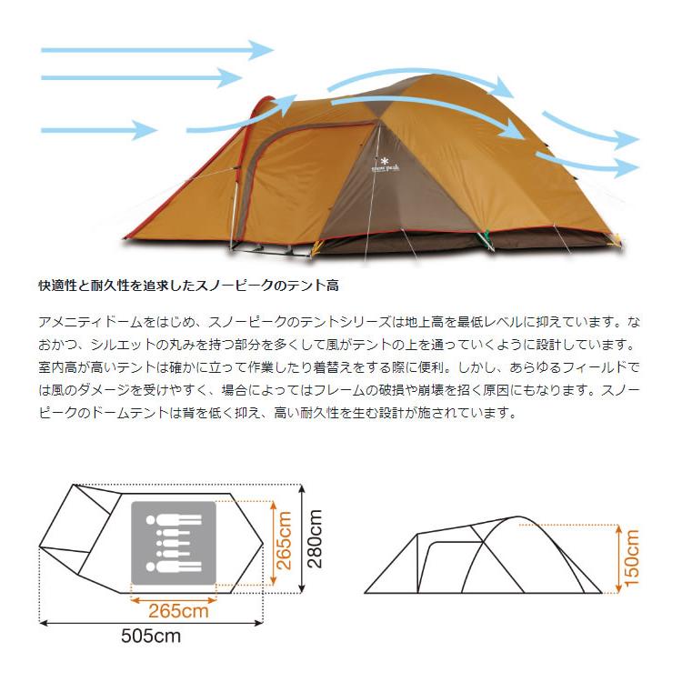 snow peak（スノーピーク） テント テントマットセット アメニティ