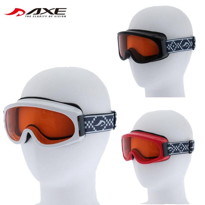AXE（アックス） スキー スノボゴーグル ジュニア 3歳〜10歳 眼鏡対応