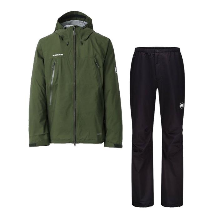 MAMMUT（マムート） レインウェア上下セット メンズ JP マサオライト