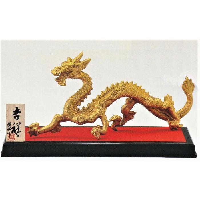 辰の置物 吉祥(中) 環水作品 高岡銅器の縁起干支 龍の置物 : 檜屋