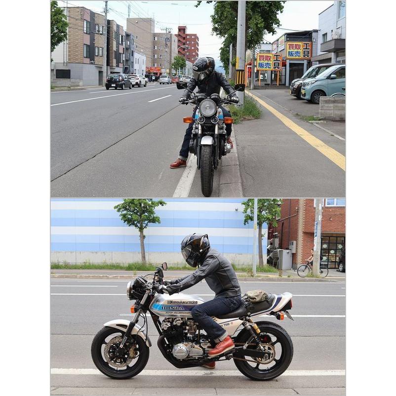 カドヤ（KADOYA） 【TSR2 】 レザージャケット タイトラインライダース