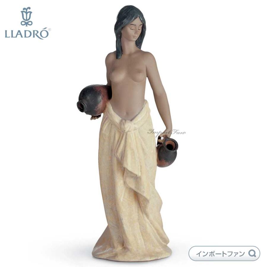 LLADRO（リヤドロ） 水差しを持つ女 グレス 裸婦 置物 01006333 LLADRO