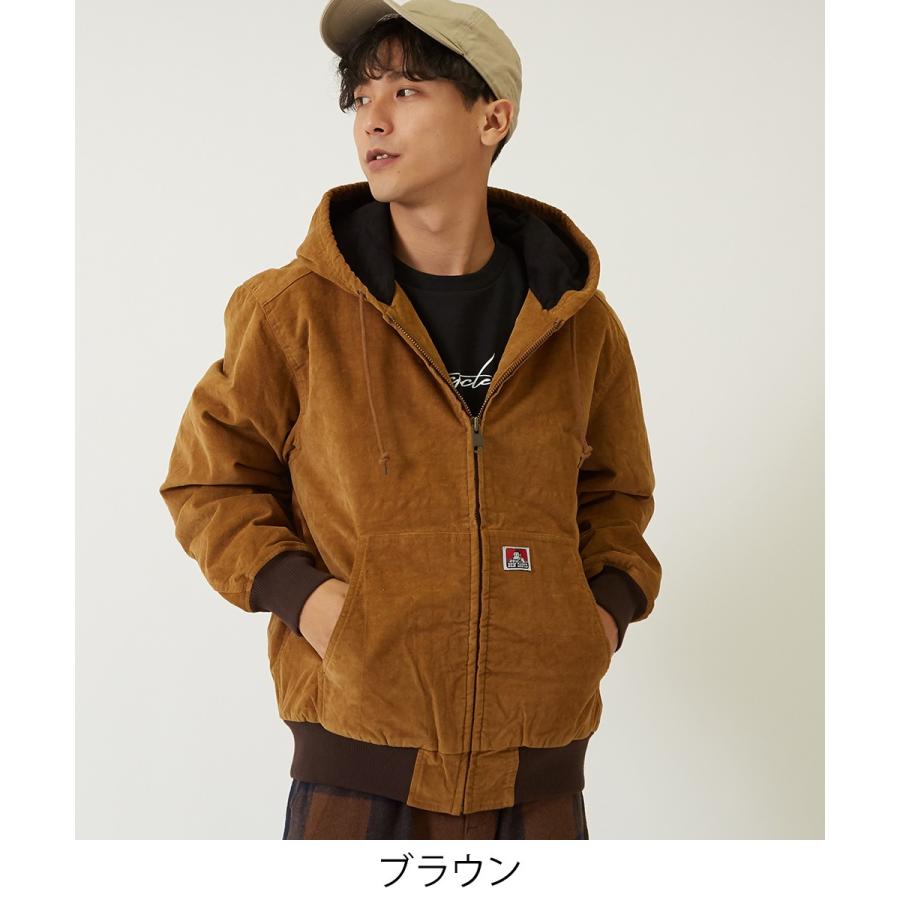 BEN DAVIS（ベンデイビス） コーデュロイ ジャケット メンズ ジップ