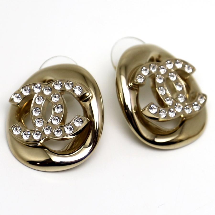 CHANEL（シャネル） 中古品 ピアス 2025年春夏新作 メタル & ストラス