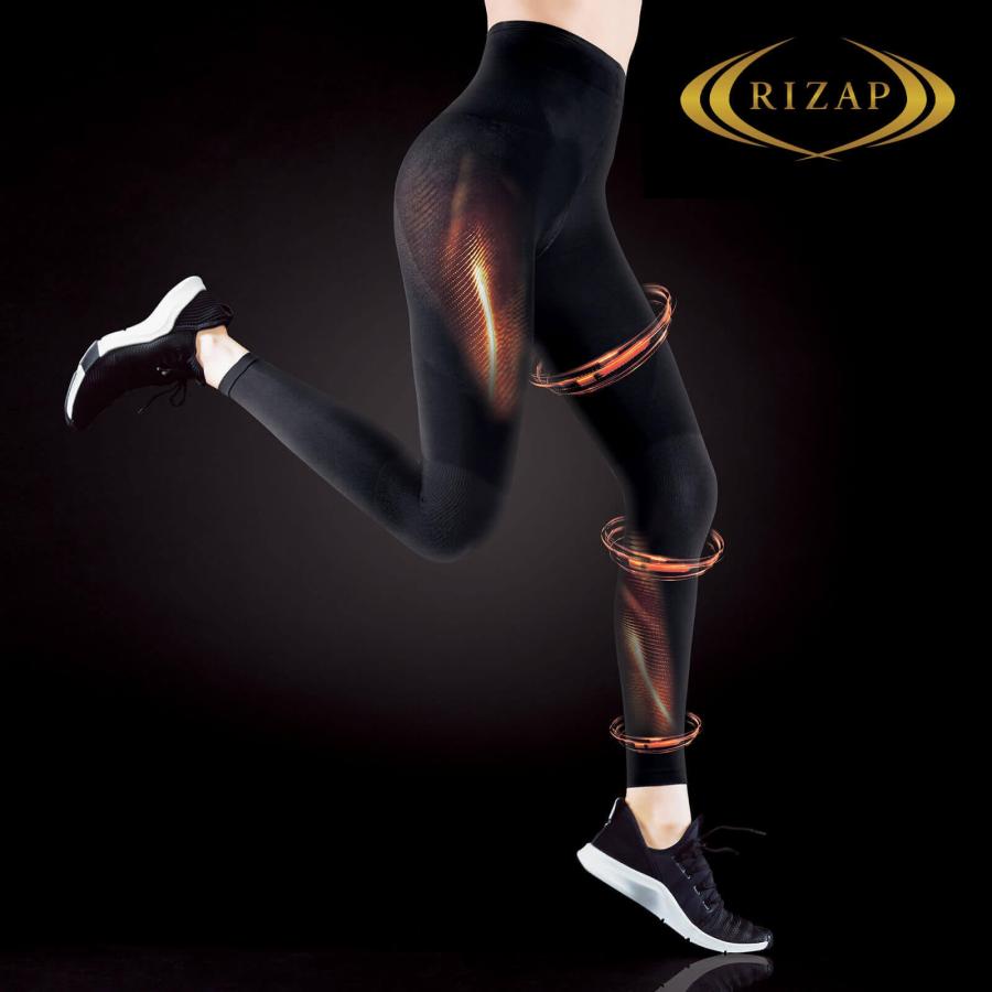RIZAP（ライザップ） 着圧レギンス 着圧ソックス 黒 レディース 女性