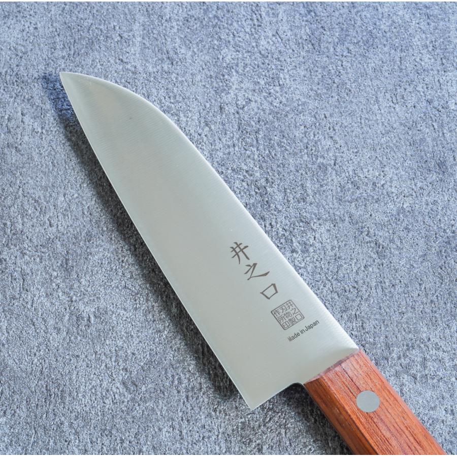 小三徳包丁 140mm 小包丁 両刃付け 右利き 左利き 両利き用