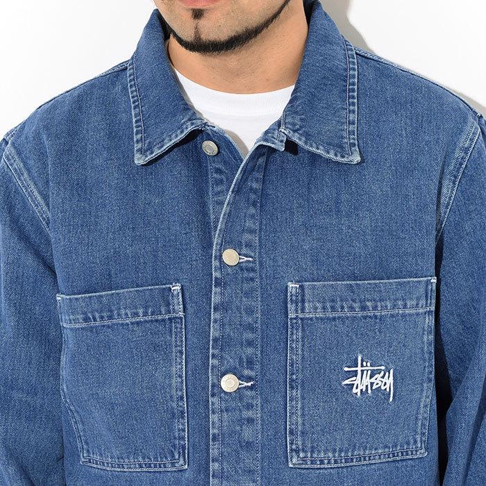 STUSSY（ステューシー） ジャケット メンズ Denim Chore ( stussy JKT