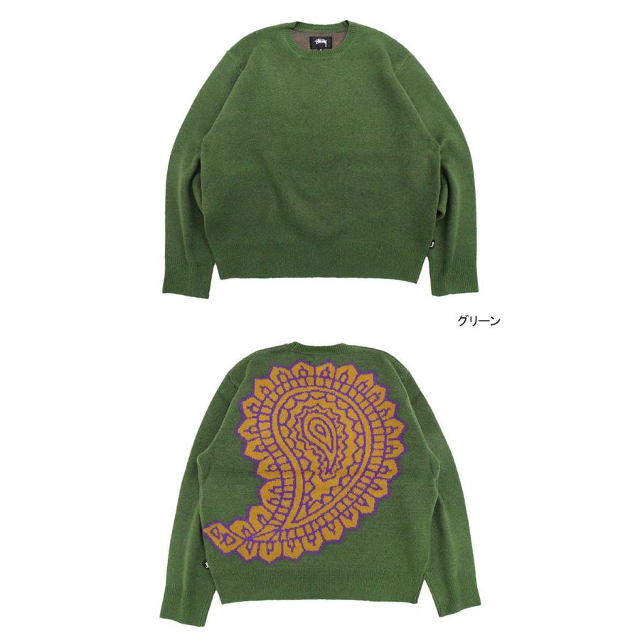 STUSSY（ステューシー） セーター メンズ Paisley ( stussy sweater