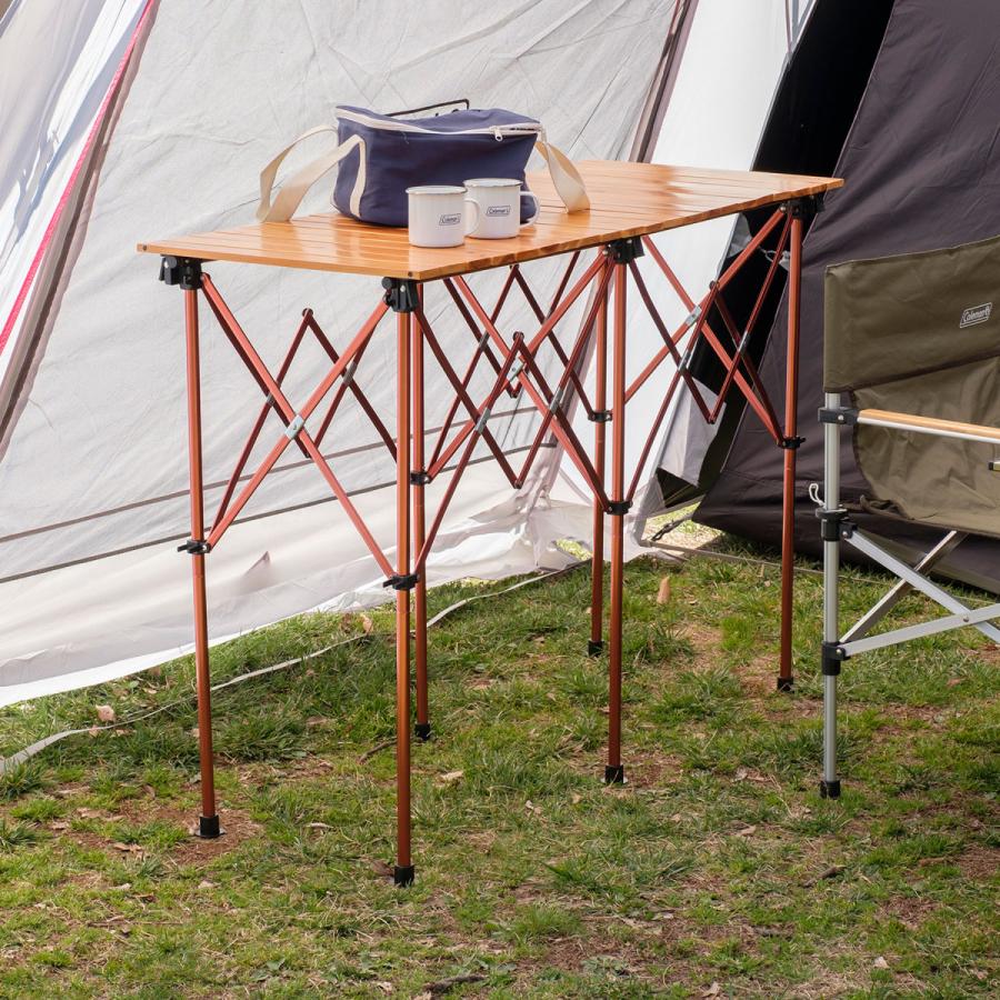 Coleman ナチュラルウッド カウンターテーブル クラシック Coleman