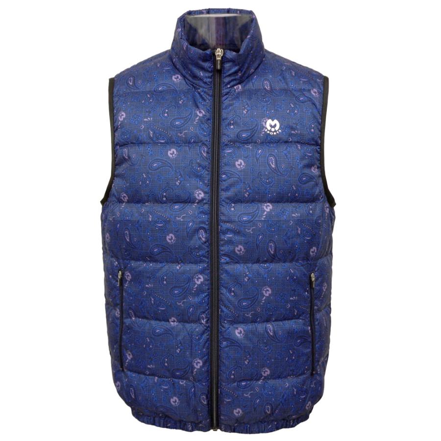 未使用FR2 golf ペイズリー柄 ダウンベスト S FR2GOLF エフアールツー