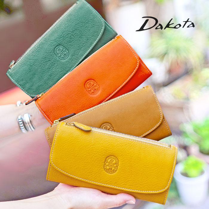 ダコタ 長財布 Dakota イデーア かぶせ長財布 レディース 小銭入れ付き