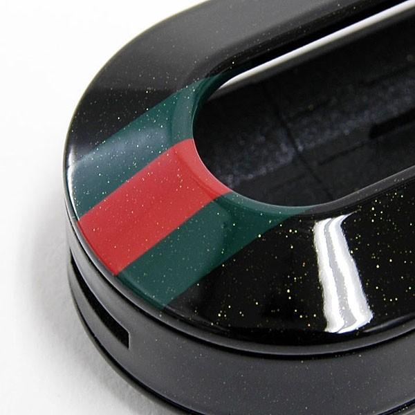 FIAT（フィアット） フィアット純正500 by GUCCIキーカバー(ブラック