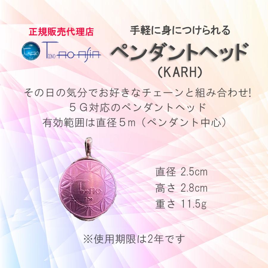 電磁波防止グッズ｜テクノAOペンダントヘッド KARH /正規販売店