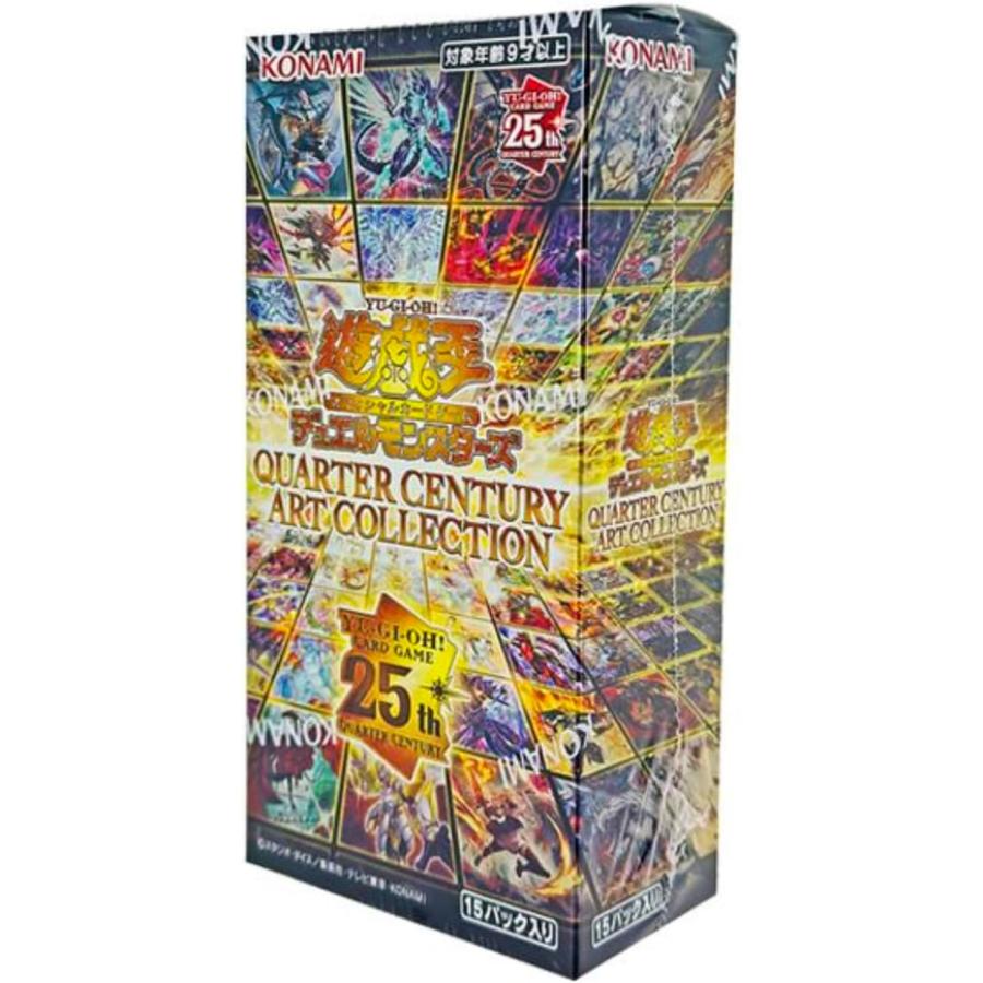 遊戯王 quarter century art collection 3box 遊戯王 QUARTER CENTURY