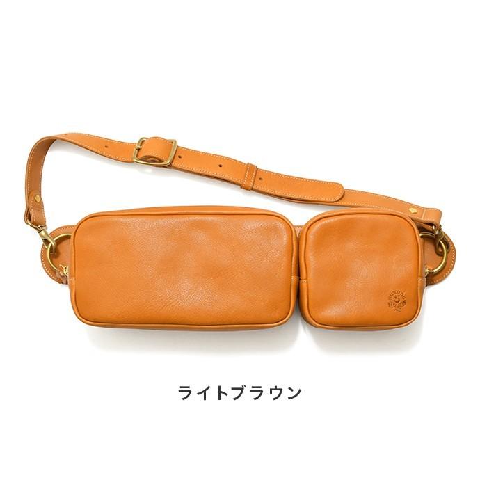 HUKURO ボディバッグ Duo 本革 栃木レザー メンズ レディース 鞄