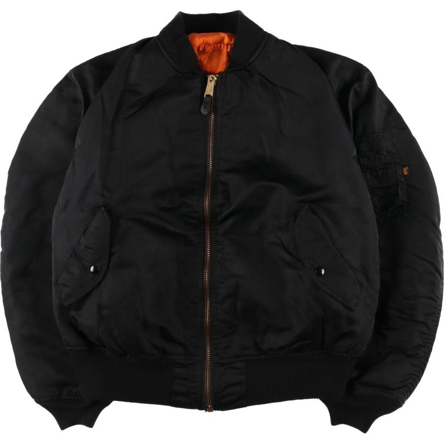 80s 90s ALPHA INDUSTRIES USA製 MA-1 カモ裏地 80s 90s ALPHA