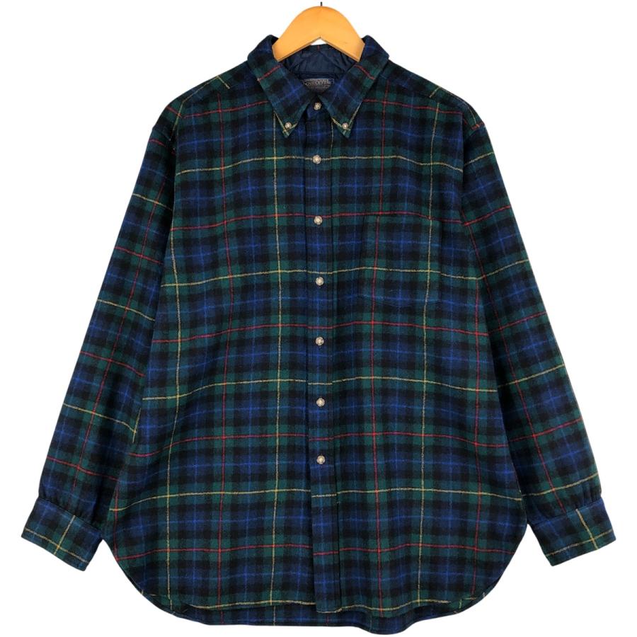 PENDLETON（ペンドルトン） 古着 70年代 チェック柄 ウールシャツ USA