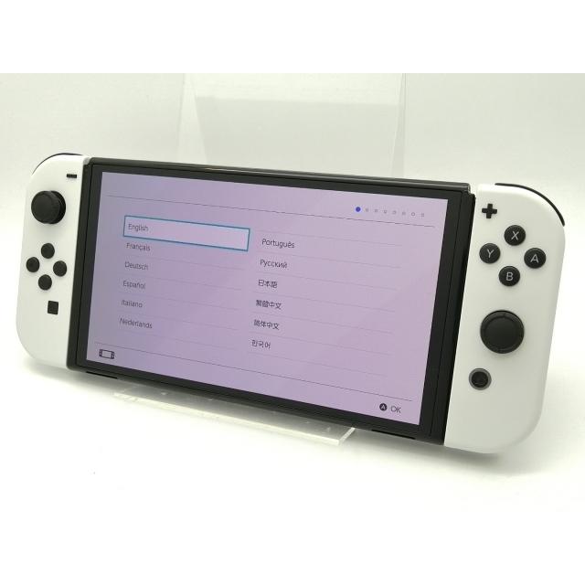 中古】Nintendo Switch 本体 (有機ELモデル) HEG-S-KAAAA ホワイト