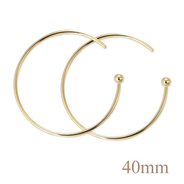フープピアス 18金ピアス k18 18k レディース フープ ゴールド