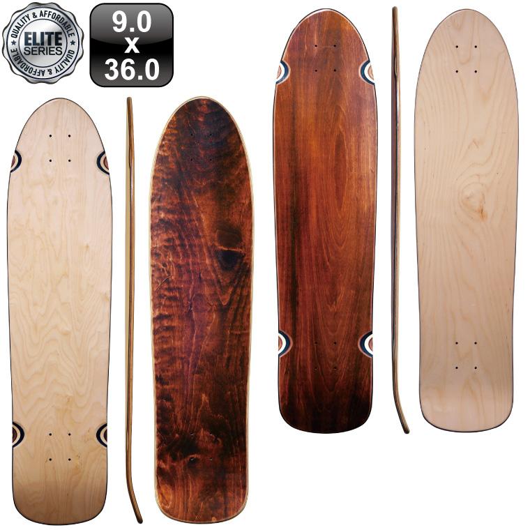 スケボー スケートボード デッキ クルーザー エリート ブランク 36