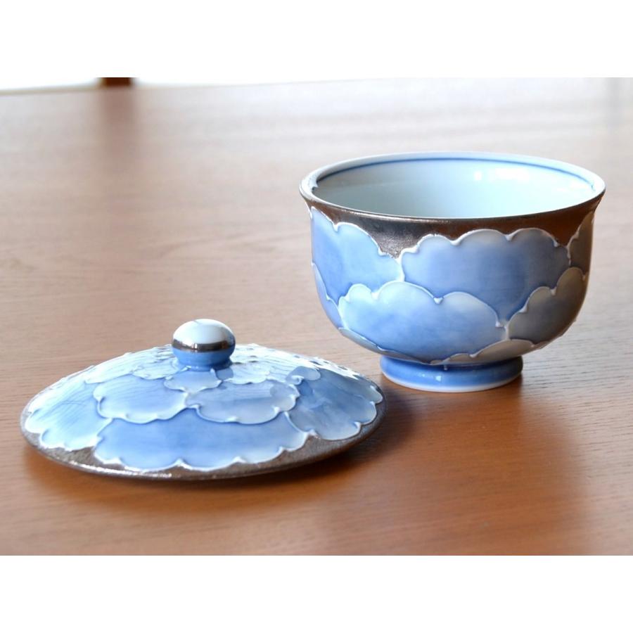 茶器セット 日本茶 有田焼 プラチナ牡丹 汲出しU土瓶茶器揃（土瓶1個