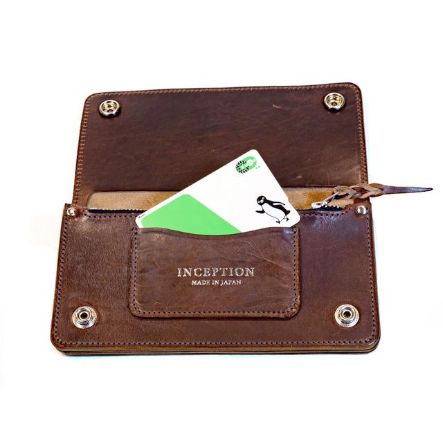 Inception 日本製 インセプション HORSE BUTT LEATHER TRUCKER WALLET