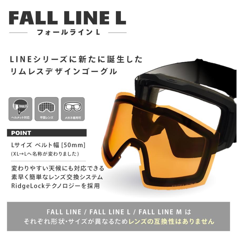 oakley オークリー ゴーグルfall line prizm クリアーレンズ Fall Line