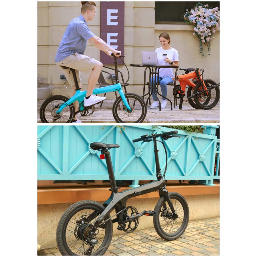 最新 数量限定 折り畳み 電動自転車 VELMO Carbon-C ベルモ カーボン