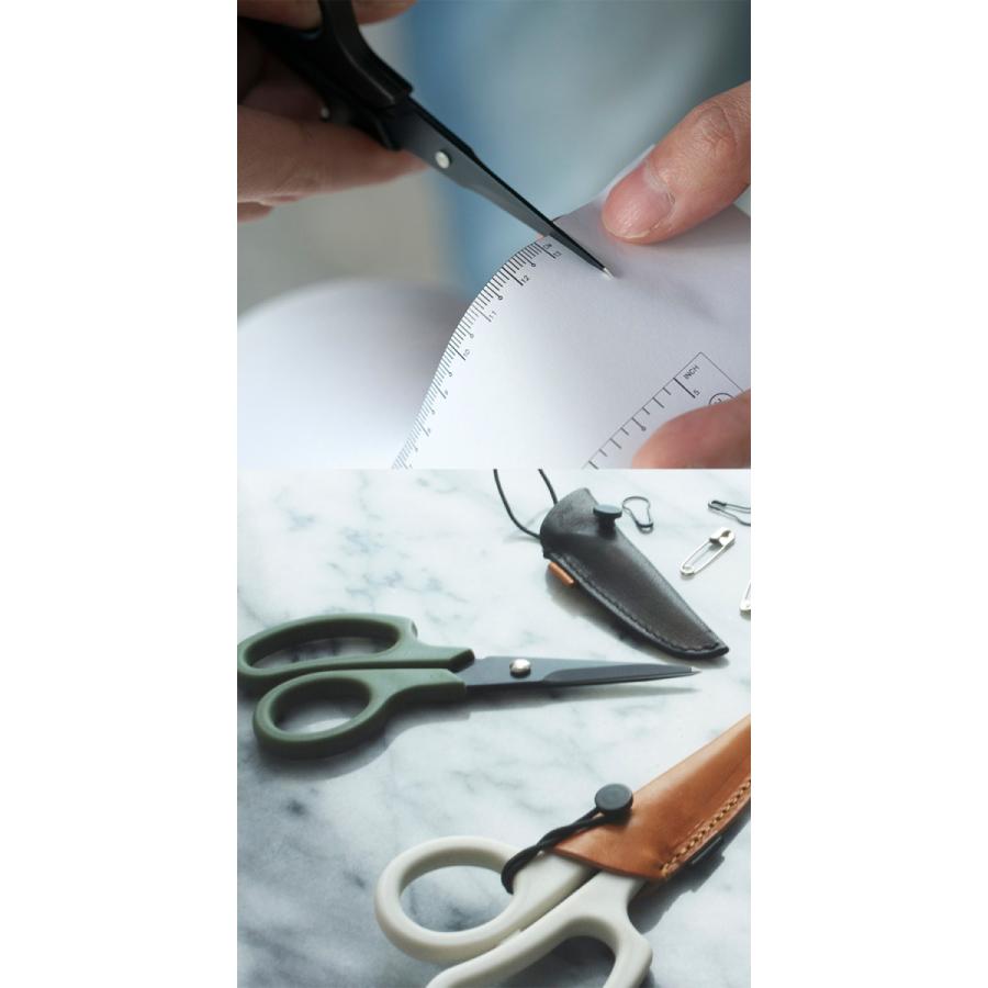 超精密はさみ Exacto Scissors専用レザーケース付ハサミ 鋏 両手用