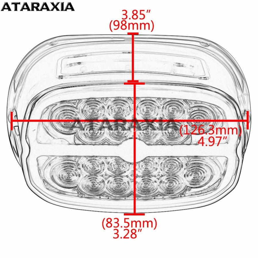 ハーレー純正タイプ LEDテールライト/テールランプ/スポーツスター