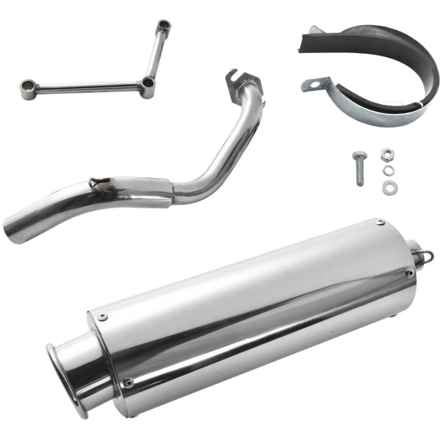 重低音サウンド ステンレス マフラー AF34 AF35 ライブディオ ZX/SR