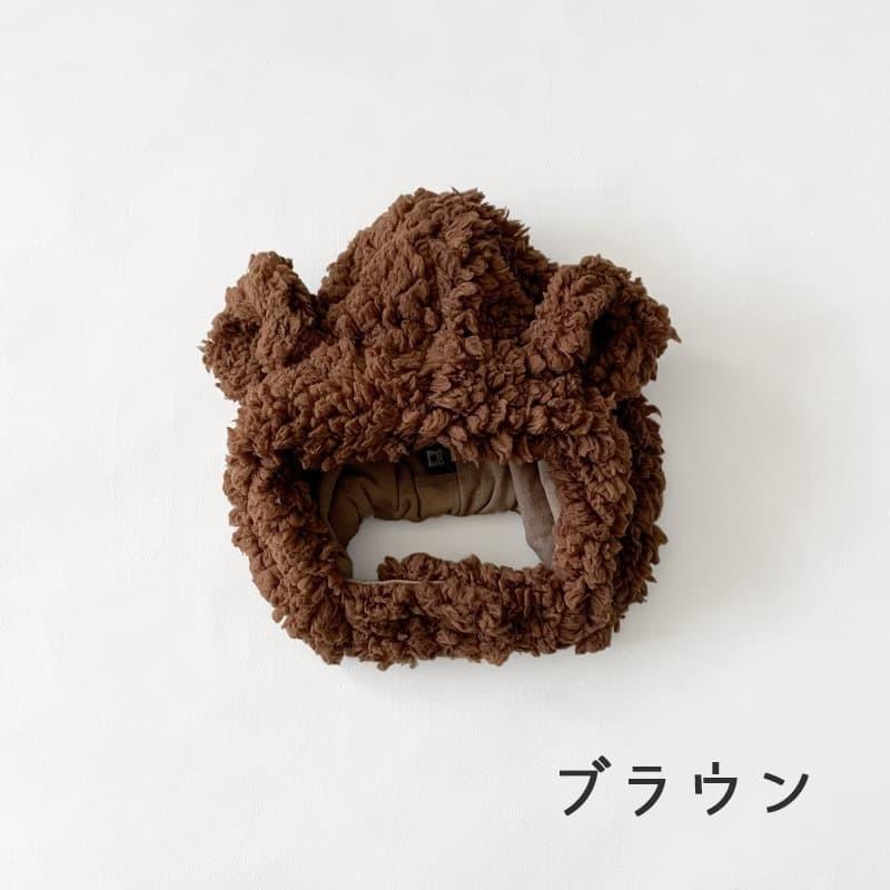 子供 キッズ 赤ちゃん ベビー 帽子 秋 冬 くま 男の子 女の子 防寒