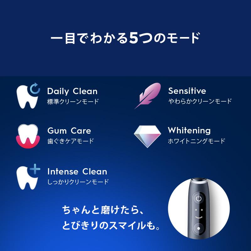 オーラルB 電動歯ブラシ ブラウン 公式ストア iO7 ブラックオニキス