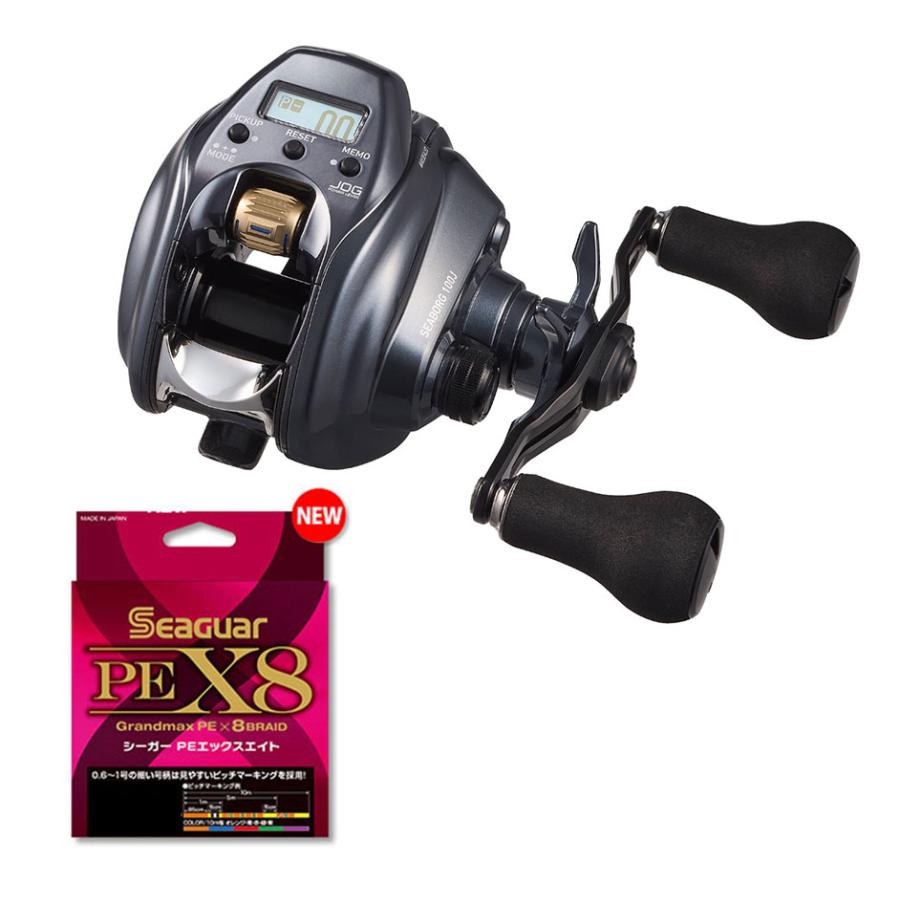 DAIWA（ダイワ） 24 シーボーグ 100J 右巻き PEライン 2号150m