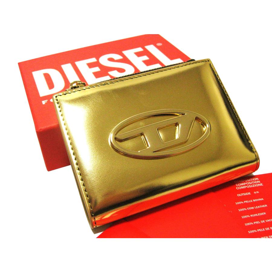 DIESEL（ディーゼル） 最後の1点です！ メタリックゴールド 2つ折り