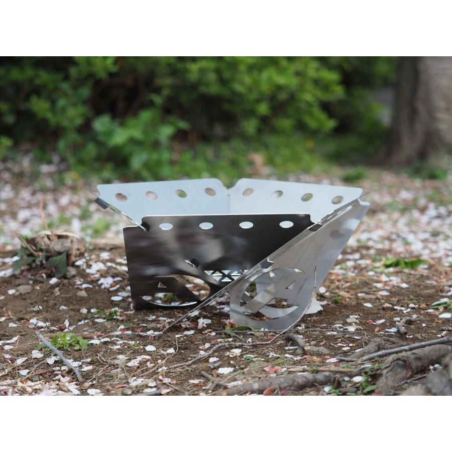 アシモクラフト takibi_no_asi（焚き火台）リアルツリー おしゃれな