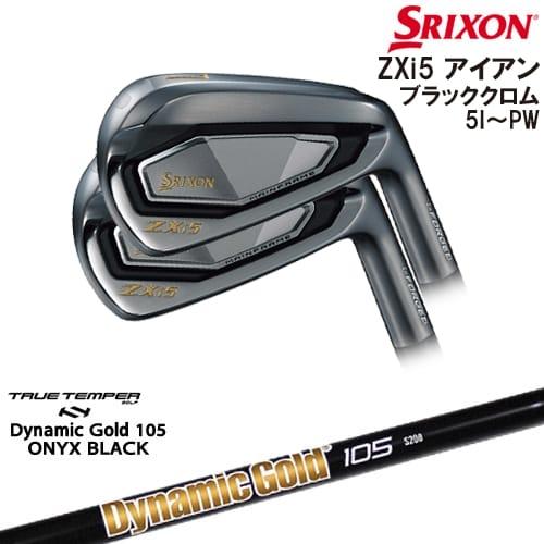 ZXi ZXi5 ブラッククロム アイアン6本set(5I-PW)[5P]スリクソンSRIXON