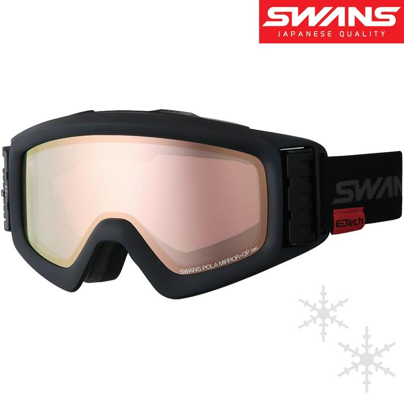 SWANS（スワンズ） 偏光 ゴーグル 眼鏡対応 ダブルレンズ ターボファン
