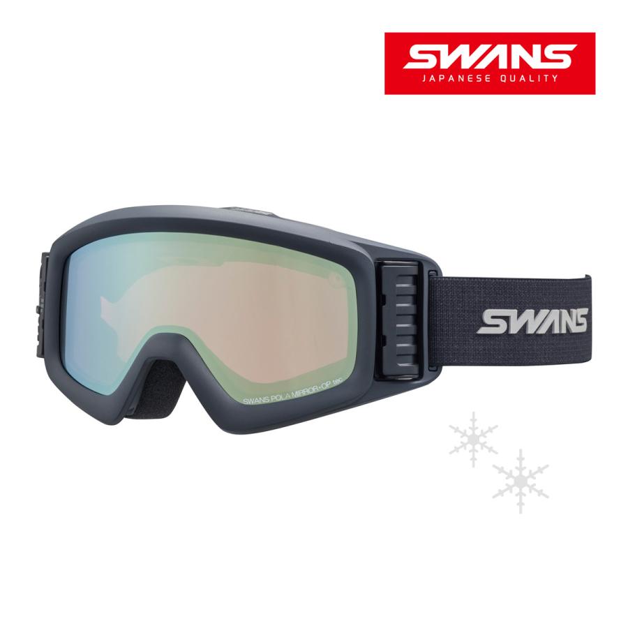 スワンズ 正規品 ゴーグル スキー スノーゴーグル スノボ 眼鏡対応