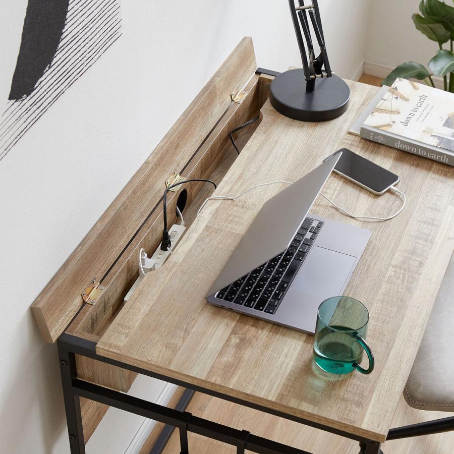 LOWYA（ロウヤ） パソコンデスク デスク 幅98cm ワークデスク シンプル