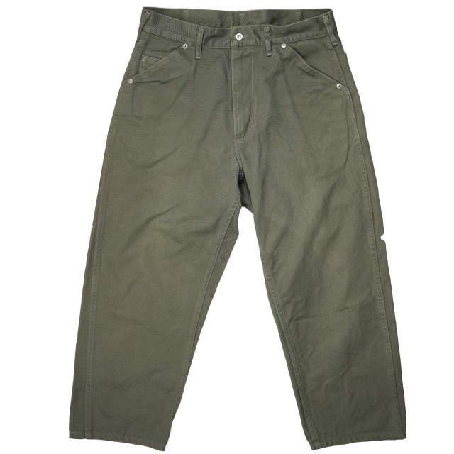 TUKI ツキ 日本製 WORK PANTS FINE DRILL 葛城 超長綿 ワークパンツ