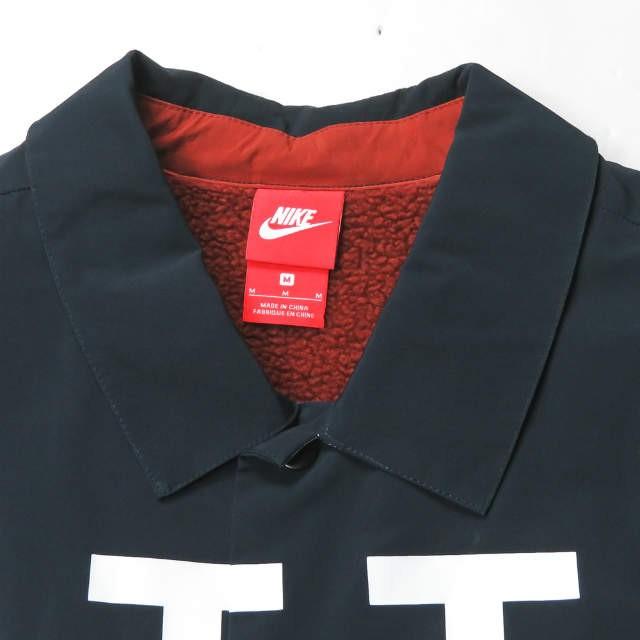 ナイキ パタ NIKE x PATTA 18AW 別注 Coach Jacket 裏ボア ロゴ