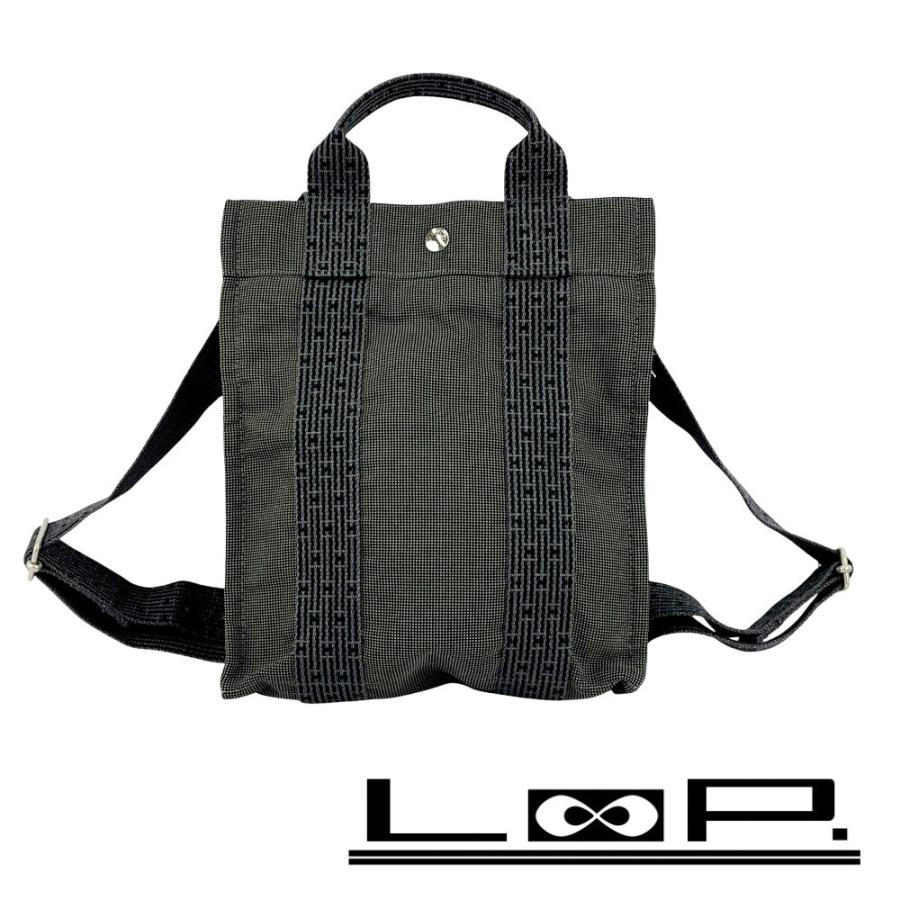 □美品□ エルメス エールライン アド PM リュックサック バッグパック