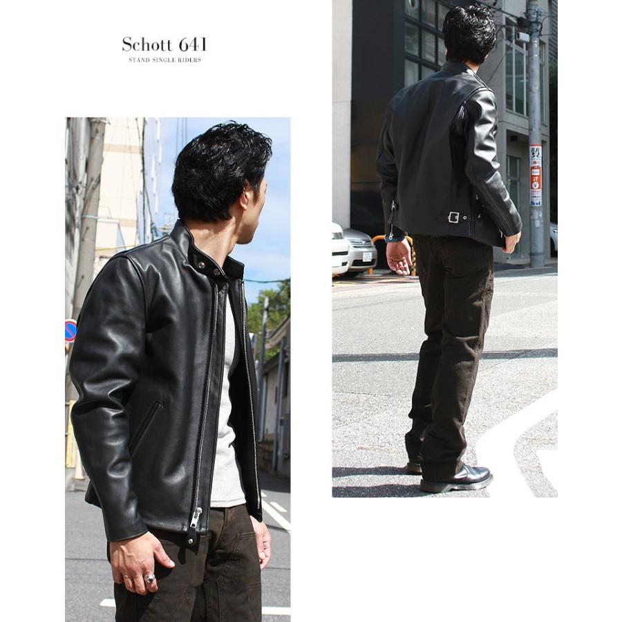 Schott N.Y.C（ショット） Schott 641 シングルライダース シングル