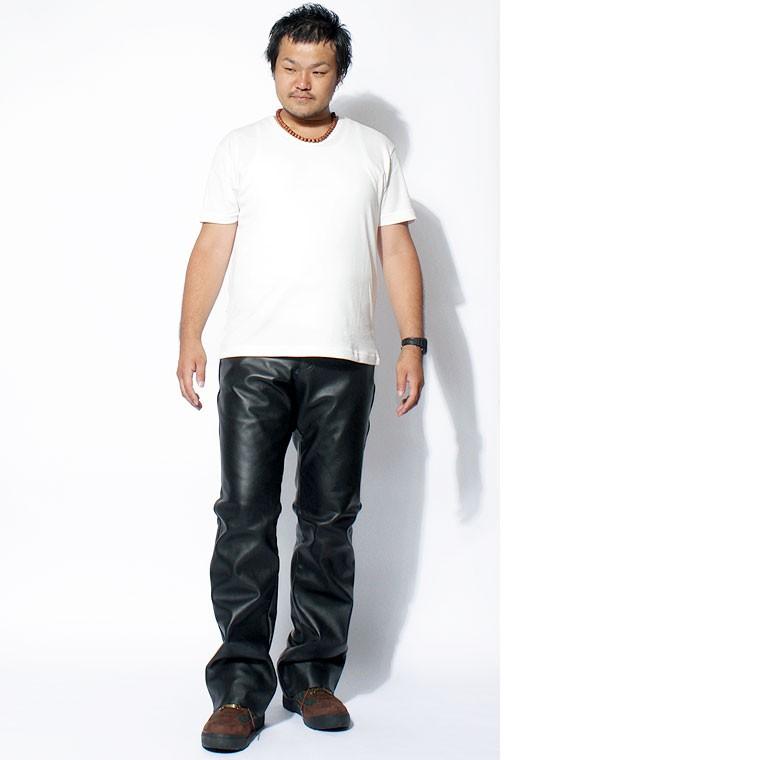 Schott N.Y.C（ショット） 大きいサイズ Schott ブーツカット レザー