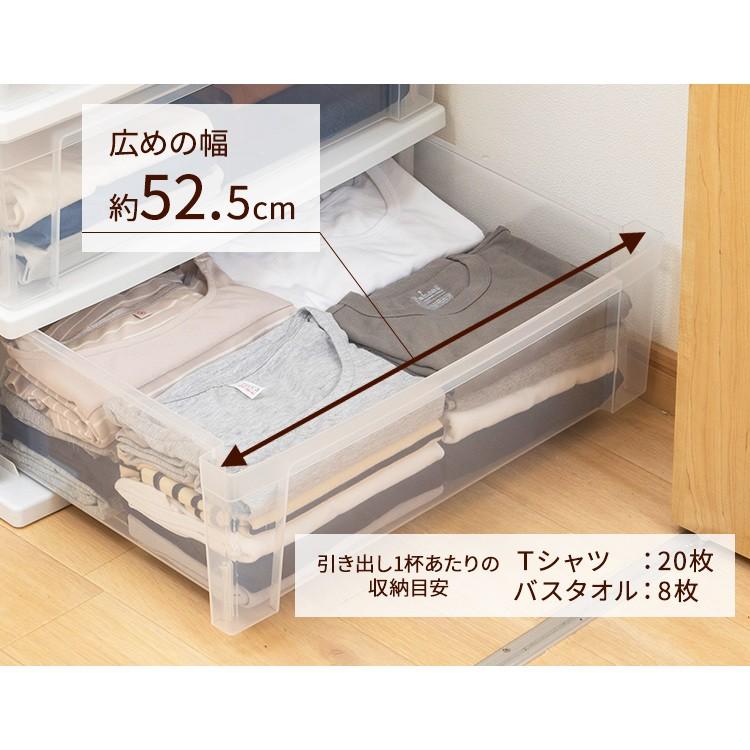 IRIS OHYAMA（アイリスオーヤマ） チェスト おしゃれ 3段 収納ボックス