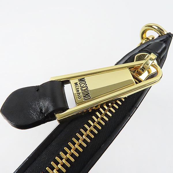 MOSCHINO（モスキーノ） Logo Print Clutch Bag A84058001 1001 1555